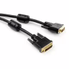 Кабель мультимедійний DVI M to DVI M 1.8m 24+1pin Vinga (VCPDCDVIMM1.8BK) - Image 1