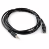 Кабель мультимедийный 3.5mm M to 3.5mm F 1.8 m Vinga (VCPDCJ35MF1.8BK) - Image 2
