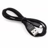 Дата кабель USB 2.0 AM to Micro 5P nylon 1m black Vinga (VCPDCMBN21BK) - Image 3