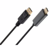 Кабель мультимедийный DisplayPort M to HDMI M 1.8m V1.4/V2.1 4K120/8K60 Vinga (VCPDP14HI211.8) - Image 3