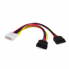 Кабель питания SATA power 0.2m 2 connectors Vinga (VCPSATA2PW2) - Image 2