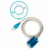 Кабель для передачи данных USB to COM 1.0m transparent Vinga (VCPUSBCOM) - Image 3