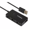 Концентратор Vinga USB2.0 to 4*USB2.0 HUB (VHA2A4) - Image 1