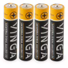 Батарейка AAA LR03 Alkaline 4pcs Blister Vinga (VJABAAA4) - Image 2