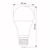 Лампочка Videx LED A60e 12W E27 4100K (VL-A60e-12274-S) - Image 3