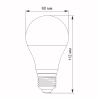Лампочка Videx LED A60h 8.8W E27 4100K (VL-A60h-88274) - Image 2