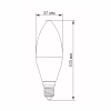 Лампочка Videx LED C37e 7W E14 4100K (VL-C37e-07144) - Image 2