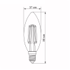 Лампочка Videx Filament C37F 6W E14 3000K 220V (VL-C37F-06143) - Image 3
