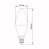 Лампочка Videx LED C37h 4.9W E14 4100K (VL-C37h-49144) - Image 2