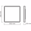 Светильник Videx DL3S 24W 4000K (VL-DL3S-244W) - Image 4