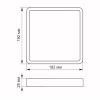 Світильник Videx LED накладний квадрат 18W 5000K (VL-DLSS-185) - Image 2