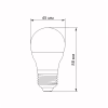 Лампочка Videx LED G45h 4.9W E27 4100K (VL-G45h-49274) - Image 2