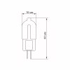 Лампочка Videx G4C 12V 2W G4 4100K (VL-G4C-02124) - Image 3