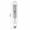Лампочка Videx LED Filament T52F 50W E27 5000K (VL-T52F-50275) - Image 2