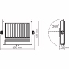 Прожектор Videx IP54 600Lm 5000K Сенсорний (VL-WLSO-025-S) - Image 10