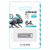 USB флеш накопичувач Wibrand 64GB Chameleon Silver USB 2.0 (WI2.0/CH64U6S) - Image 2