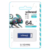 USB флеш накопичувач Wibrand 64GB Chameleon Blue USB 2.0 (WI2.0/CH64U6U) - Image 2