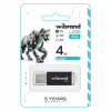 USB флеш накопичувач Wibrand 4GB Cougar BlackUSB 2.0 (WI2.0/CU4P1B) - Image 2
