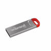 USB флеш накопитель Wibrand 16GB Falcon Silver-Red USB 2.0 (WI2.0/FA16U7R) - Image 1