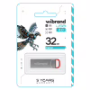 USB флеш накопичувач Wibrand 32GB Falcon Silver-Red USB 2.0 (WI2.0/FA32U7R) - Image 2