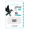 USB флеш накопитель Wibrand 16GB Hawk Silver USB 2.0 (WI2.0/HA16M1S) - Image 2
