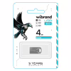 USB флеш накопичувач Wibrand 4GB Hawk Silver USB 2.0 (WI2.0/HA4M1S) - Image 2