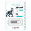 USB флеш накопичувач Wibrand 4GB Irbis Silver USB 2.0 (WI2.0/IR4U3S) - Image 2