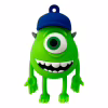 USB флеш накопичувач Wibrand 16GB Mike Wazowski Green USB 2.0 (WI2.0/MW16G) - Image 1