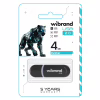 USB флеш накопичувач Wibrand 4GB Panther Black USB 2.0 (WI2.0/PA4P2B) - Image 2