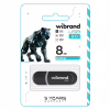 USB флеш накопичувач Wibrand 8GB Panther Black USB 2.0 (WI2.0/PA8P2B) - Image 2