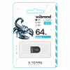 USB флеш накопичувач Wibrand 64GB Scorpio Black USB 2.0 (WI2.0/SC64M3B) - Image 2