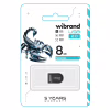 USB флеш накопичувач Wibrand 8GB Scorpio Black USB 2.0 (WI2.0/SC8M3B) - Image 2