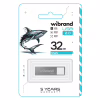 USB флеш накопичувач Wibrand 32GB Shark Silver USB 2.0 (WI2.0/SH32U4S) - Image 2