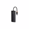Концентратор Baseus USB 3.0 to 4xUSB 3.0 0.25m black (WKQX030001) - Image 1