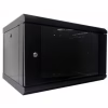 Шкаф настенный Hypernet 4U 19" 600x300 (WMNC-30-4U-FLAT-BLACK) - Image 1
