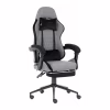 Крісло ігрове GT Racer X-2324 Gray/Black (X-2324 Fabric Gray/Black Suede) - Image 1