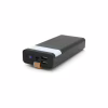 Батарея универсальная XO 20000mAh, PD/20W, QC/22.5W, flashlight, Micro-USB, Type-C, USB-A*2, black (XO-PR129 / 29303) - Image 1