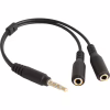Переходник XoKo SC-009 Jack 2x3.5-мм jack(M) - 3.5-мм 4pin jack(F) (XOKO SC-009) - Image 1