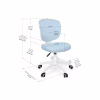 Дитяче крісло Evo-kids Study Air Plus Blue (Y-101 KBL Plus) - Image 2