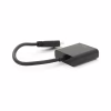 Перехідник HDMI M to VGA F 0.1m 4K/2K black Voltronic (YT-C-HDMI(M)/VGA(F)-B) - Image 1