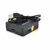 Переходник HDMI F to VGA F 720P/1080P black Voltronic (YT-CM-HDMI/VGA-B) - Image 1