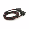 Кабель мультимедийный DVI M to DVI M 1.5m 24+1pin black/red Merlion (YT-DVI(M)/(M)NY/RD-1.5m) - Image 2