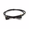 Кабель мультимедійний HDMI M to HDMI M 1.0m V1.4 90° corner black Merlion (YT-HDMI-1.0m/90°-90°) - Image 2