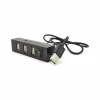 Концентратор Voltronic USB 3.0 to 4xUSB black (YT-HUB4-B) - Image 1