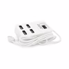 Концентратор Voltronic USB 2.0 to 4xUSB with power switch white (YT-HWS4-W) - Image 2
