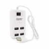 Концентратор Voltronic USB 2.0 to 4xUSB with power switch white (YT-HWS4-W) - Image 1