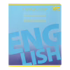 Зошит ZiBi предметний GRADIENT 48 аркушів клітинка, англійська мова (ZB.1702-14) - Image 1