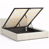 Кровать мягкая, MyBed Nela ,160х200, Бежевая ,с подъемным механизмом - Image 6