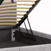 Кровать мягкая MyBed Nela 160х200 Серая с подъемным механизмом - Image 6