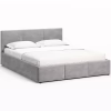 Кровать мягкая MyBed Nela 160х200 Серая с подъемным механизмом - Image 1